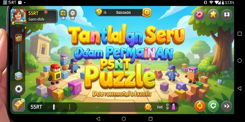 Tampilan gameplay 55RT yang menantang dan menarik.