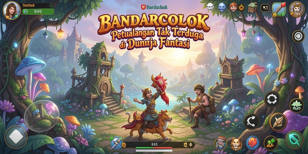 Screenshot gameplay BANDARCOLOK menampilkan petualangan seru dan mengasyikkan.
