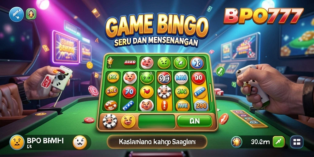 Tampilan gameplay seru dari BPO777 saat pemain berkompetisi di Bingo.