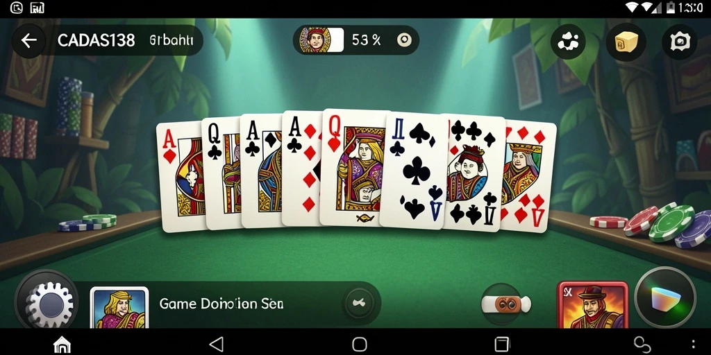 Tampilan gameplay seru dan interaktif dari CADAS138.