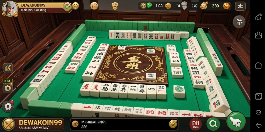 Screenshot gameplay DEWAKOIN99 menampilkan aksi mencocokkan ubin yang seru.