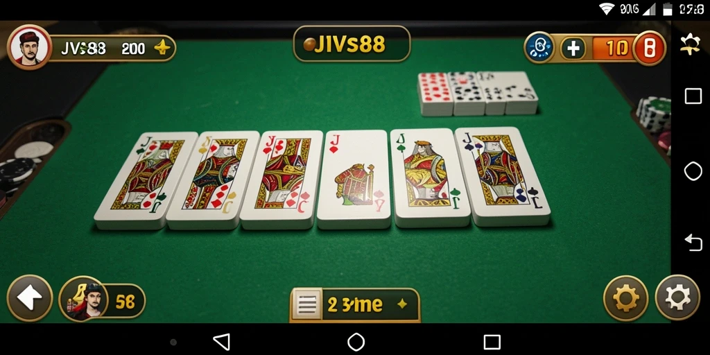 Screenshot JVS88 menampilkan gameplay menarik dari permainan Domino.