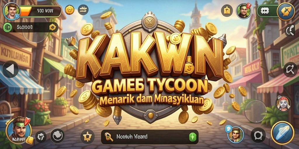 Tampilan layar gameplay KAKWIN yang menarik dan interaktif.