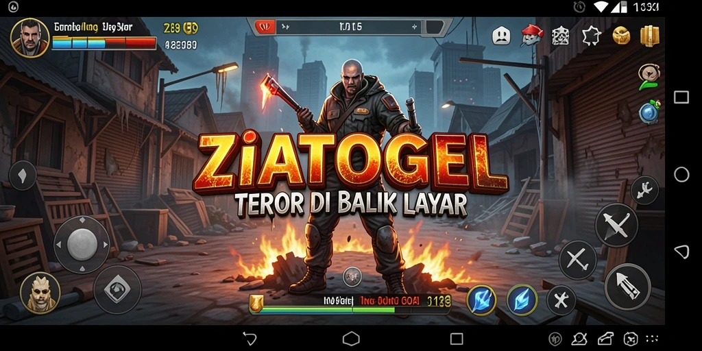 Menampilkan gameplay ZIATOGEL yang menakutkan dan penuh ketegangan.